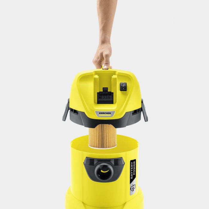 Пилосос Karcher WD 3 Battery акумуляторний + мішки, 36В,