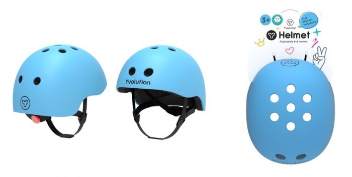 Захисний шлем Yvolution р.S блакитний