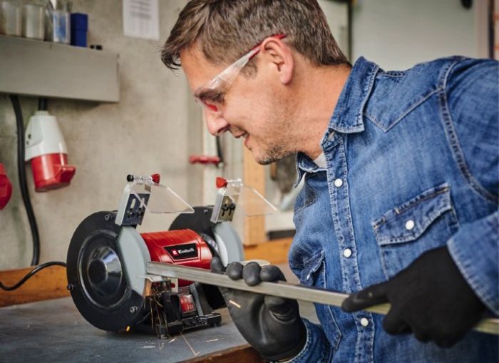 Einhell Точило TC-BG 150, 150Вт, диски 2х150мм, 2980 об/хв, 6кг