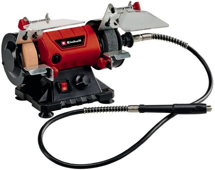 Верстат точильний Einhell TC-XG 75 Kit, 150 Вт, диск 75 мм, гнучкий вал