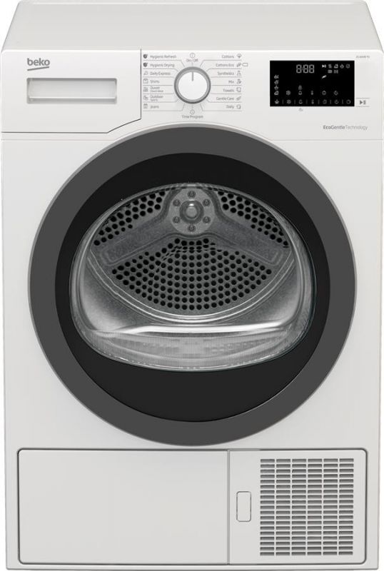 Сушильний барабан Beko DS8439TX - 60 см/8 кг/Heat-Pump/дисплей/15 прогр/A++/білий