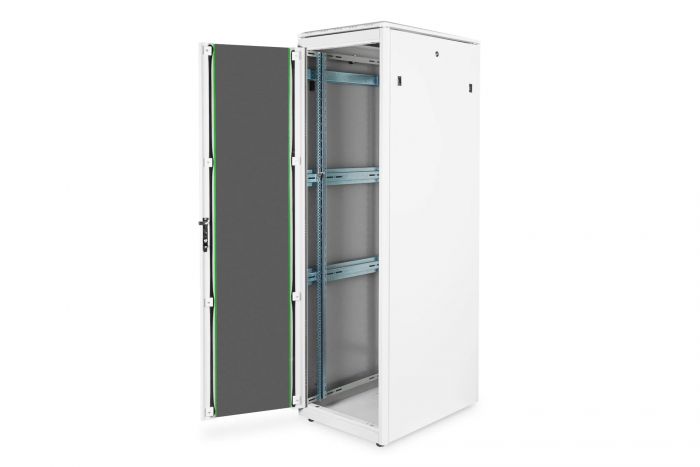 Шафа DIGITUS Network Unique, 19" 42U 600x800, RAL 7035