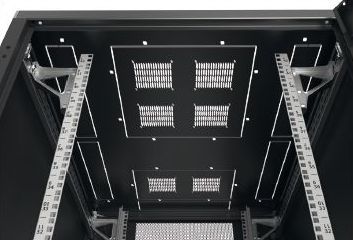 Шафа ZPAS розбірна 19" 42U 600x1200 перф.двері, задні розпашні WZ-IT-426012-45AA-4-161-FP