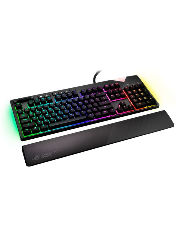 Підставка під зап'ястя ASUS ROG Gaming Wrist Rest Black