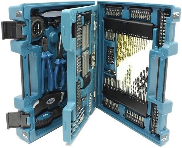Набір біт та свердел Makita D-37194, 200 шт., кейс