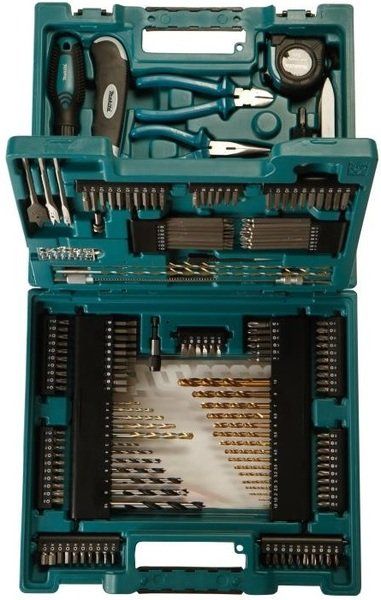 Набір біт та свердел Makita D-37194, 200 шт., кейс
