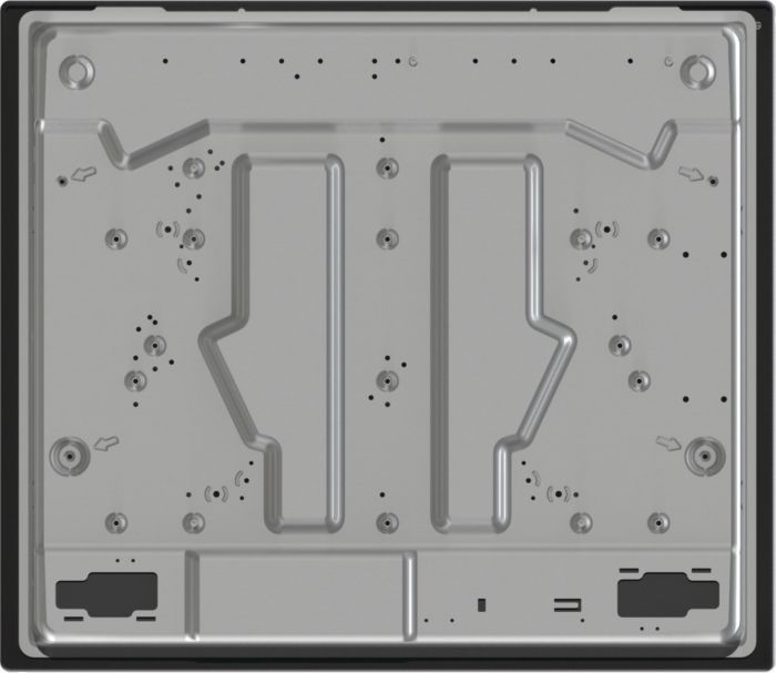 Варильна поверхня Gorenje GW641EXB/газов./поджиг/газ-контроль/чавунні реш./конфорка WOK/чорна
