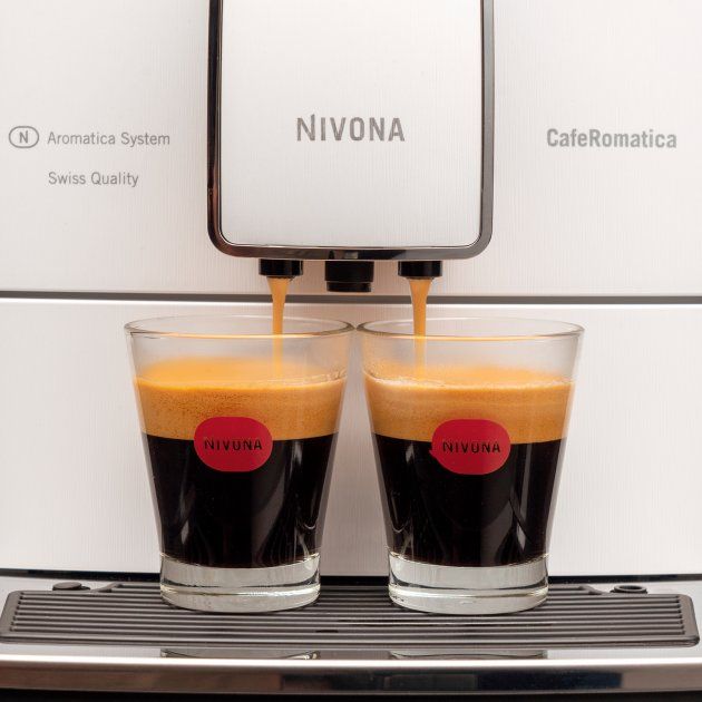 Кавомашина автоматична NIVONA CafeRomatica NICR 779, 1455 Вт., резервуар для води 2.2 л.,15 Бар., сенсор, біло-чорний
