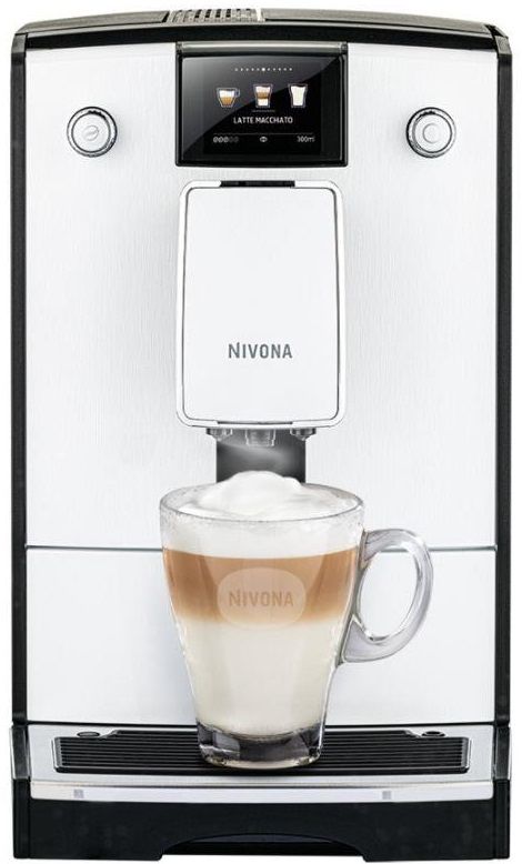 Кавомашина автоматична NIVONA CafeRomatica NICR 779, 1455 Вт., резервуар для води 2.2 л.,15 Бар., сенсор, біло-чорний