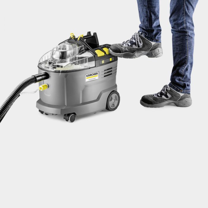 Пилосос миючий акумуляторний Karcher Puzzi 9/1 Bp професійний, 36 В, 12 м?/ч, 15 кПа, 7.6 кг