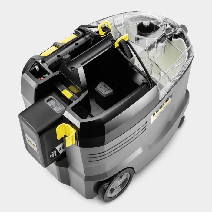 Пилосос миючий акумуляторний Karcher Puzzi 9/1 Bp професійний, 36 В, 12 м?/ч, 15 кПа, 7.6 кг