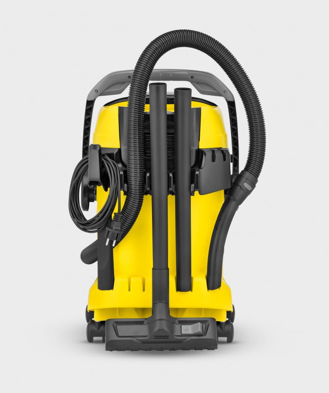 Пилосос Karcher господарський WD 5 P, 1100 Вт, 25 л, 5 м, 8.5 кг