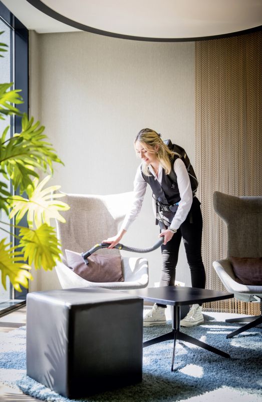Пилосос ранцевий Karcher BVL 5/1 Bp, 36 В, 223 мбар, 40 л/с, 4.6 кг