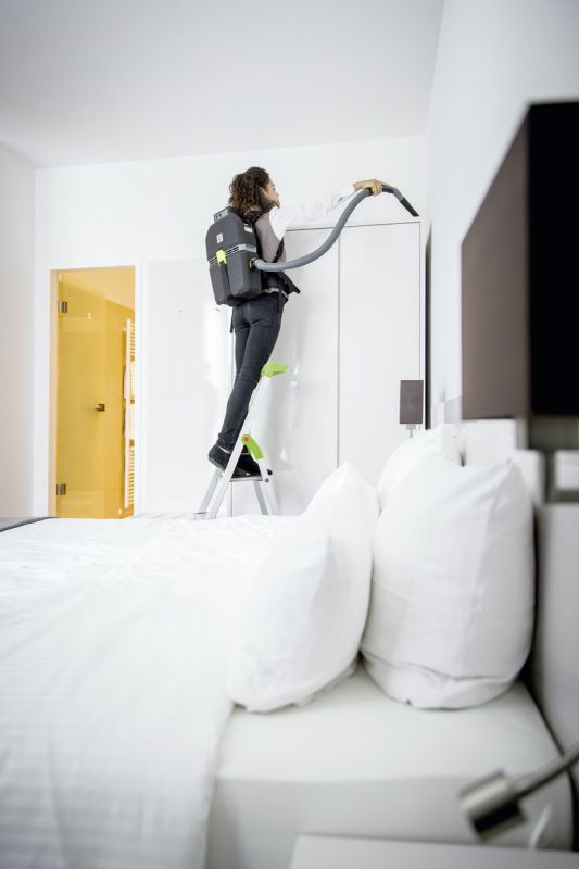 Пилосос ранцевий Karcher BVL 5/1 Bp, 36 В, 223 мбар, 40 л/с, 4.6 кг