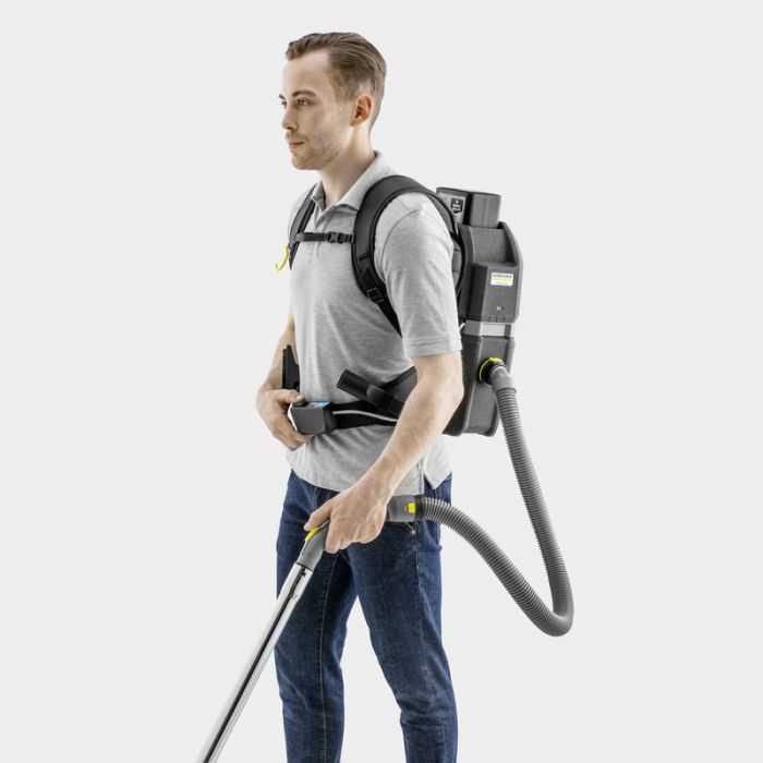 Пилосос ранцевий Karcher BVL 5/1 Bp, 36 В, 223 мбар, 40 л/с, 4.6 кг