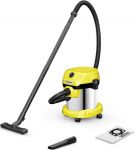 Пилосос Karcher господарський WD 2 PLUS S V-15/4/18, 1000 Вт, 15 л, 4 м, 4.519 кг