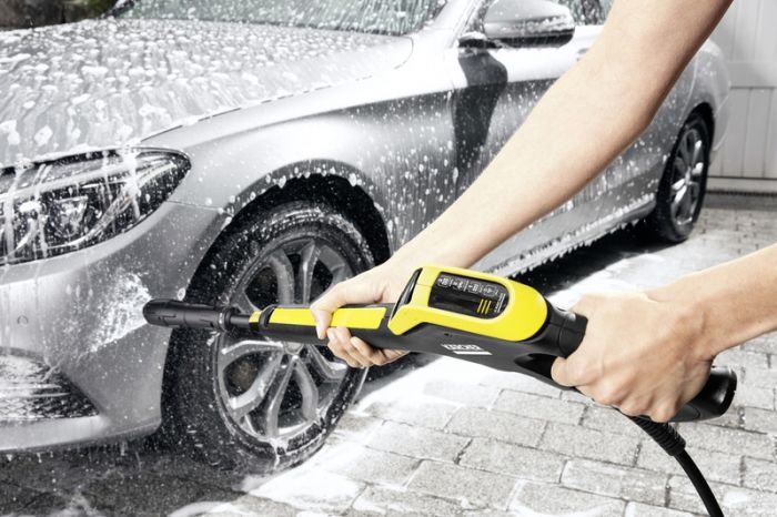 Мінімийка високого тиску Karcher K 4 Power control, 1800 Вт, 20-130 бар, 420 л/г, 30 м?/г, 5 м, 11.48 кг