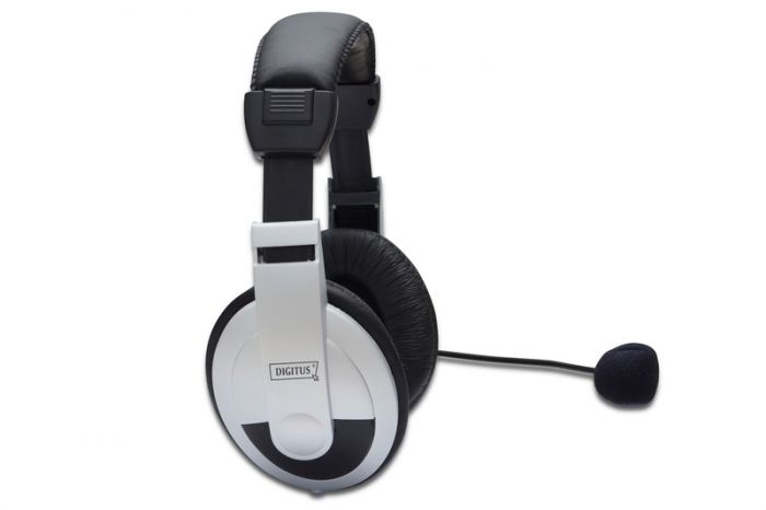 Гарнітура DIGITUS Stereo Headset, 1.8m cable, 2x3.5mm AUX