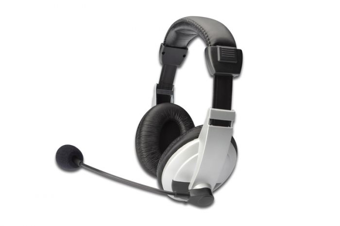 Гарнітура DIGITUS Stereo Headset, 1.8m cable, 2x3.5mm AUX