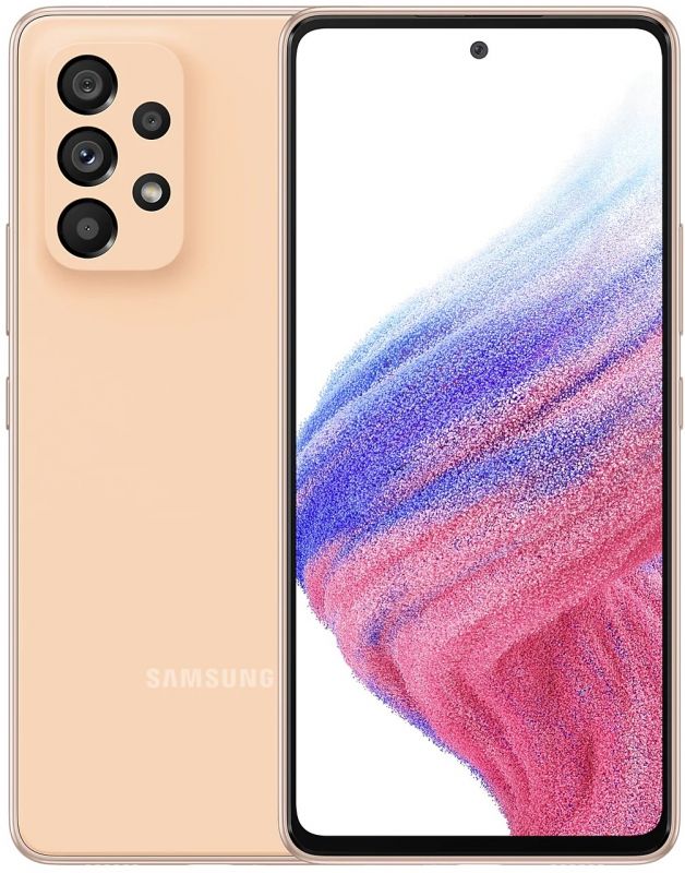 Смартфон Samsung Galaxy A53 5G (A536) 6/128GB 2SIM Orange