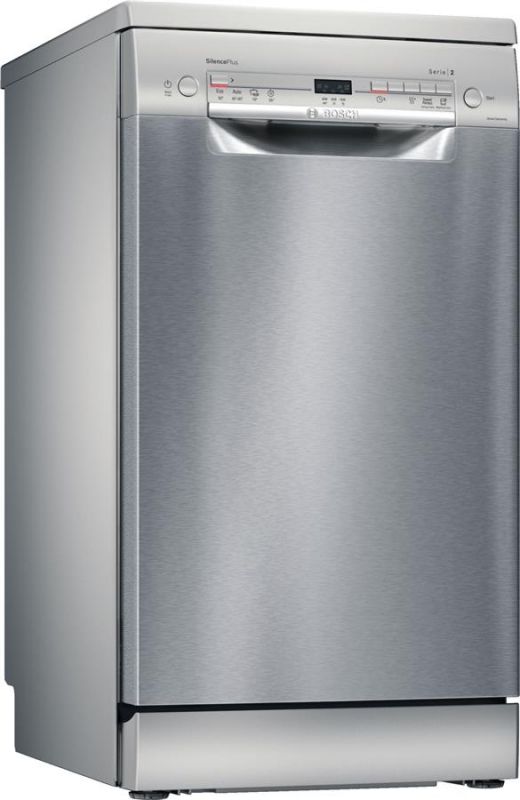 Окремо встановлювана посуд. машина Bosch SRS2IKI02K - 45 см/9 компл/4 прогр/4 темп реж/нерж сталь