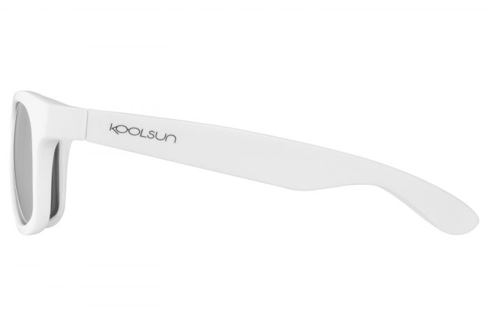 Дитячі сонцезахисні окуляри Koolsun білі серії Wave розмір 3-10 років KS-WAWM003