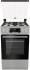 Плита Gorenje KS5351XF/комбінована/електр.програматор/50х60/духовка-70 л/ газ.контроль/гриль/електроподжиг/чугун.реш/нержав.сталь
