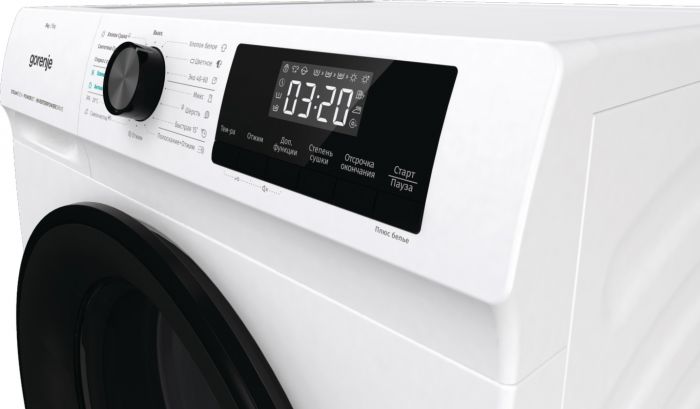 Прально-сушильна машина Gorenje WD8514S, 8кг (5кг), 1400, A+, глибина 61см, Дісплей, Інвертор, Білий,