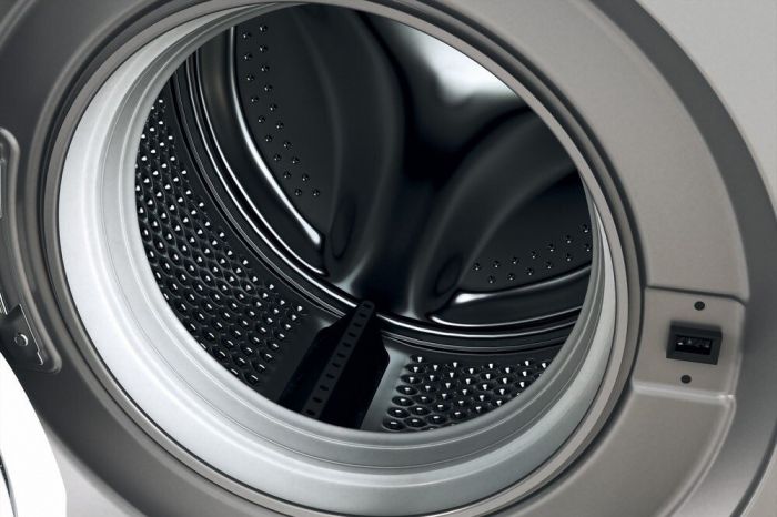 Пральна машина з фронт. завант. Indesit OMTWE71252SEU, 7кг, 1200, A+++, 54см, Дисплей, Сріблястий