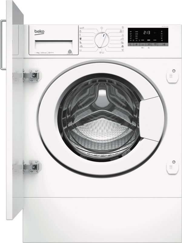 Вбудовувана пральна маш. Beko WITV8712X0W - 56см./8 кг./1400 об/15 програм/LED дисплей/А+++