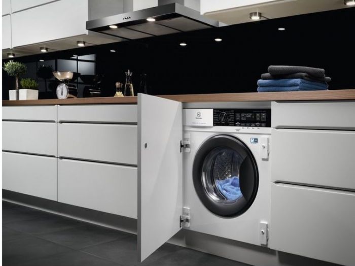 Прально-сушильна машина вбудована Electrolux EW7W368SIU, 8кг (4кг), 1600, A, Пара, Дисплей, Білий