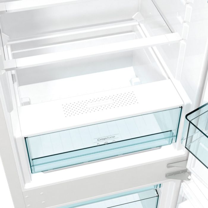 Вбуд. холодильник з мороз. камерою Gorenje RKI4182E1, 177х55х54см, 2 двері, 190( 73)л, А++, FrostLess , Зона св-ті, Білий