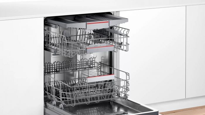 Вбудовувана посуд. машина Bosch SMV4HCX40E - 60 см./3 короб/14 ком/6 пр/4 темп. реж./А++