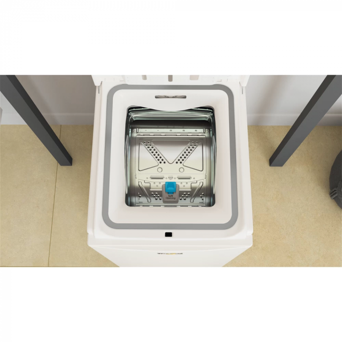 Пральна машина з верт. завант. Whirlpool TDLR60210, 6кг, 1200, A+++, 40см, Білий