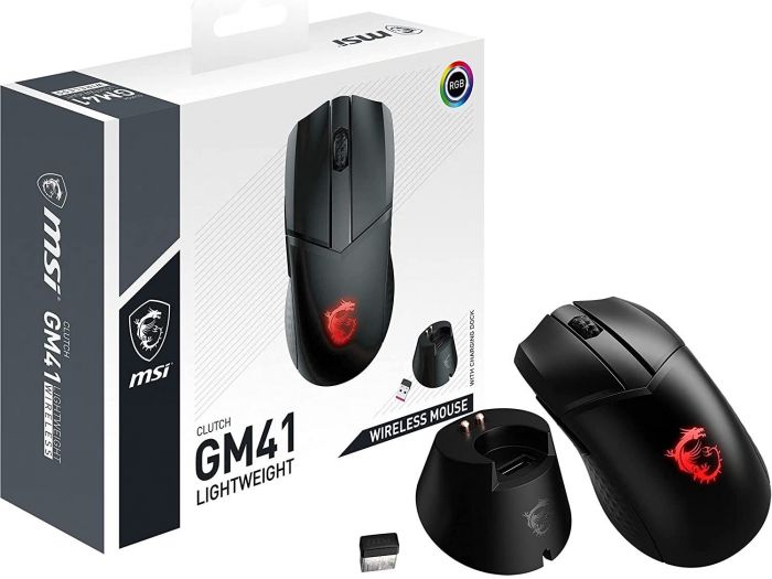 Миша MSI Clutch GM41 LIGHTWEIGHT WIRELESS S12-4300860-C54