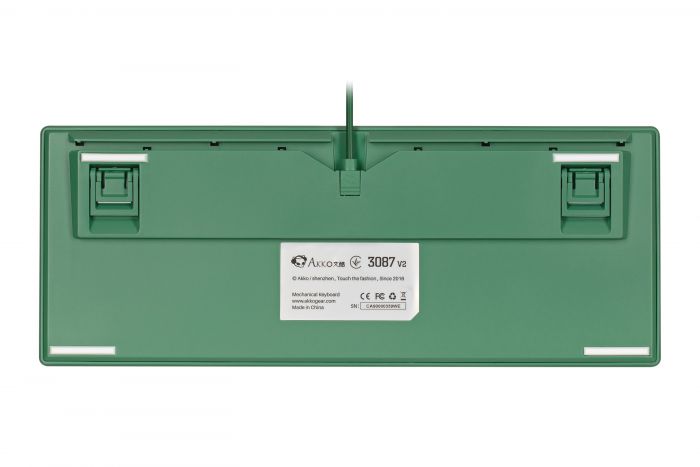 Akko Клавіатура 3087 Matcha Red Bean Cherry MX Brown, RU, Green
