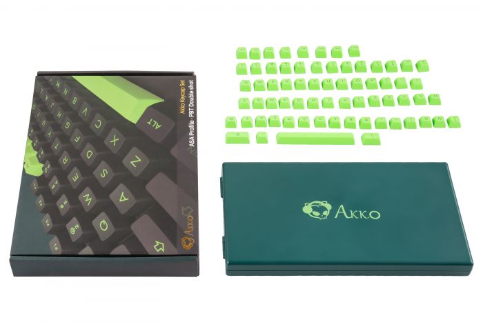 Akko Кейкапи Wave ASA Fullset Keycaps, EU, Blue