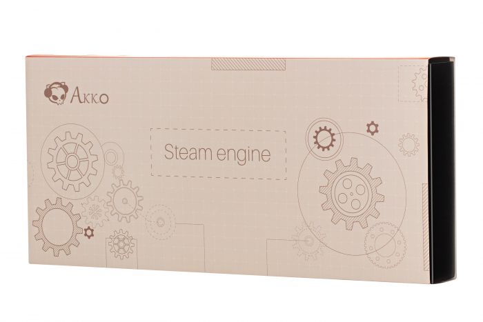 Akko Клавіатура 3087 Steam Engine Akko CS Radiant Red, RU, Grey/Red