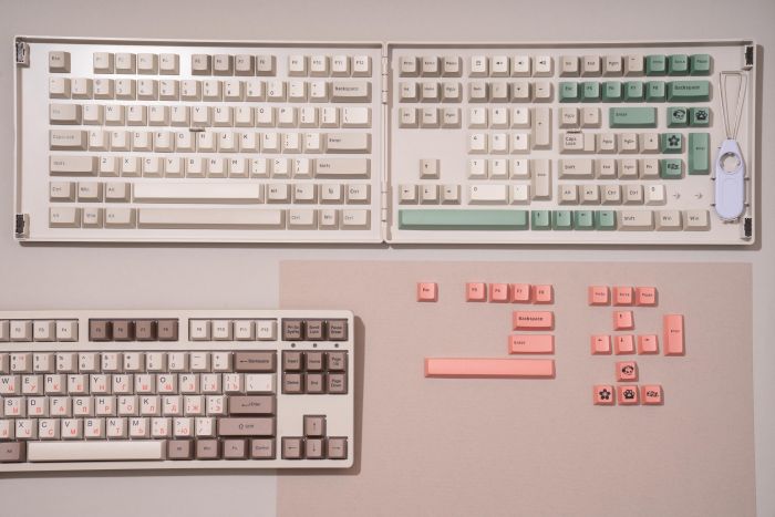 Akko Кейкапи 9009 Fullset Keycaps, EU, Blue