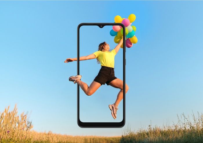 Смартфон Samsung Galaxy A03 Core (A032) 2/32GB 2SIM Ceramic Black