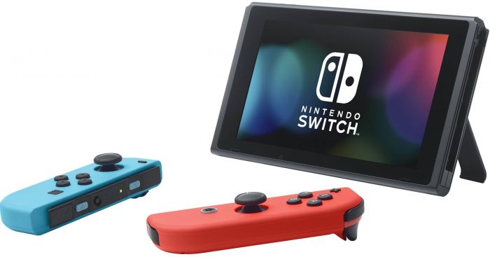 Ігрова консоль Nintendo Switch (неоновий червоний/неоновий синій)