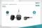 Кабель зарядний DIGITUS EV Single Phase, 230V, 8-16А, 5 m, Schuko to Type 2, з блоком керування та індикуації заряду