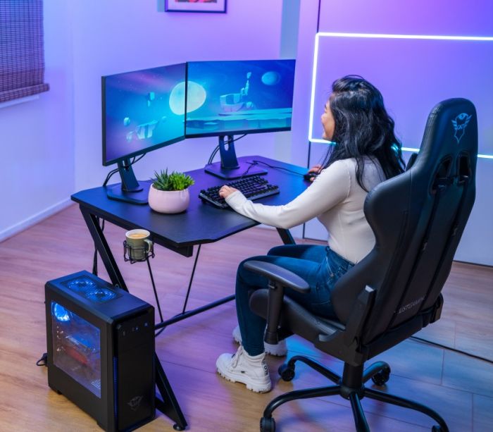 Стіл Trust GXT711X DOMINUS DESK BLACK