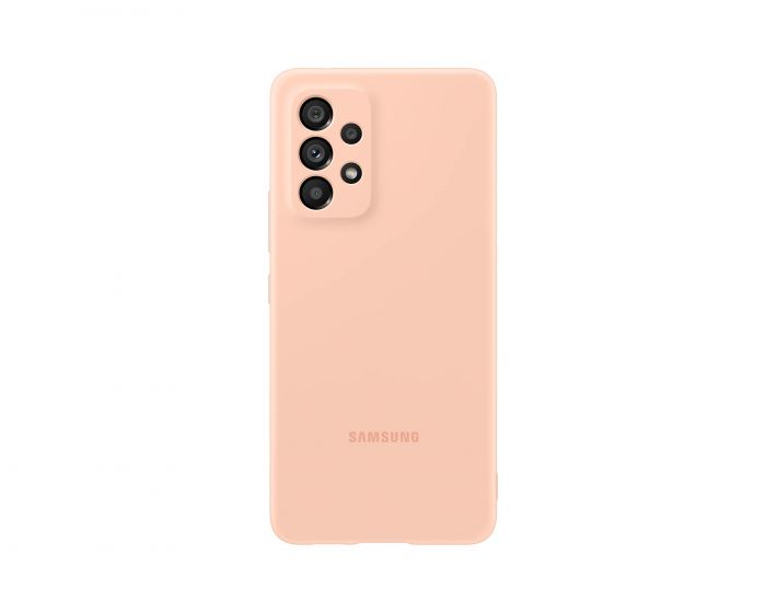 Чохол Samsung Silicone Cover для смартфону Galaxy A53 (A536) Peach