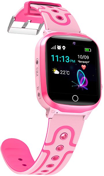 GoGPSme Дитячий GPS годинник-телефон ME K17 Рожевий