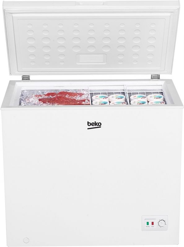 Морозильна скриня BEKO CF200W, Висота - 85см,  200л, A++, NF
