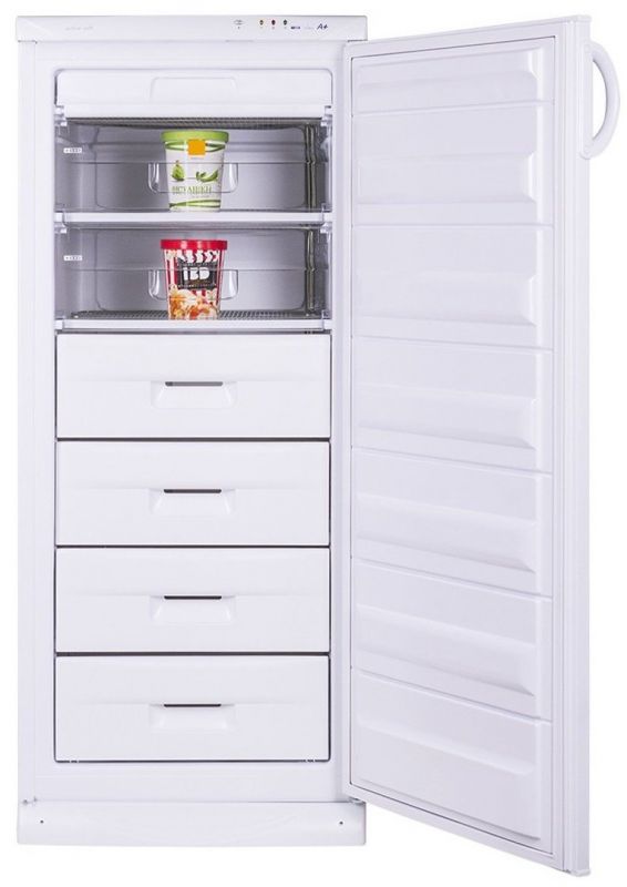 Морозильна камера SNAIGE F245-1704AA, Висота - 145см,  243л, A+, ST, Механічне керування, Білий
