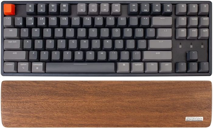 Підставка під зап'ястя Keychron K8/C1 Walnut Wood Palm Rest