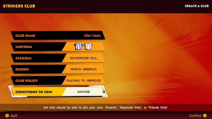 Програмний продукт Switch Mario Strikers: Battle League Football