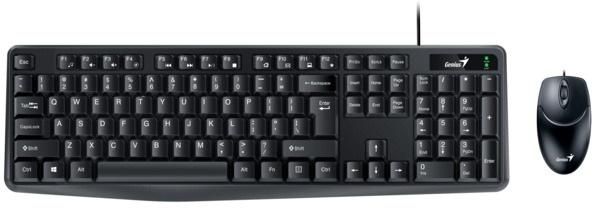 Комплект Genius KM-170 USB Black Ukr